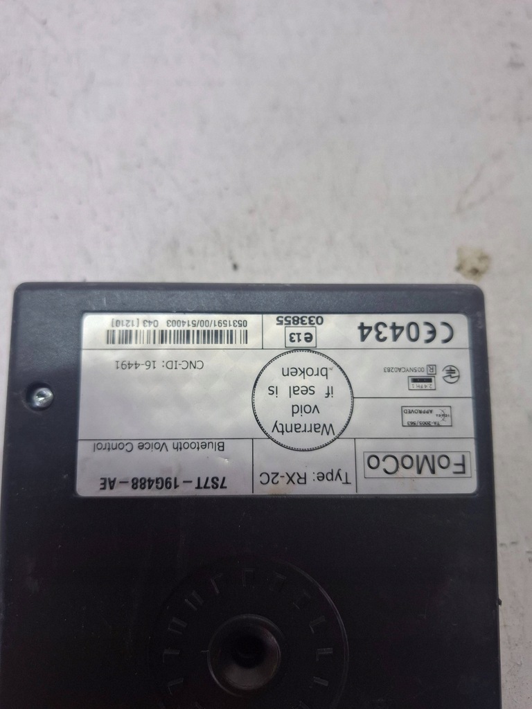 фото №3, Ford - модуль bluetooth 7s7t-19g488-ae