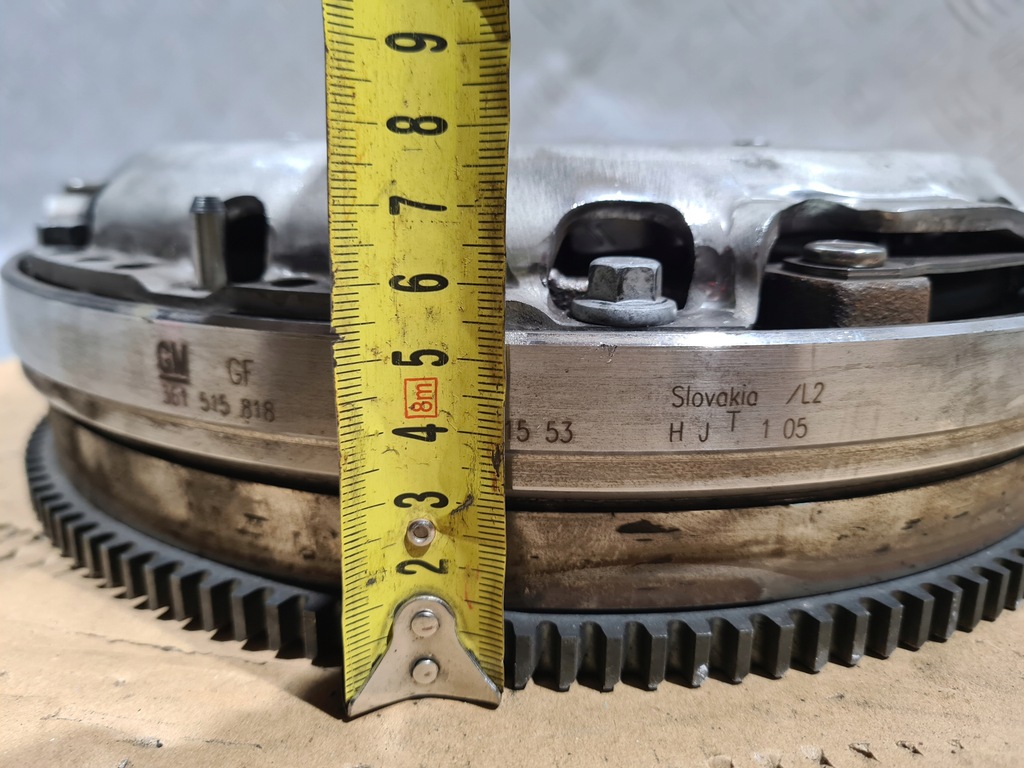 фото №14, Сцепление двухмассовый маховик колесо двухмассовый opel astra k mokka 1.4 turbo