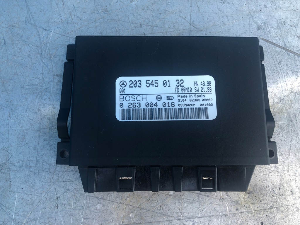 фото №1, Mercedes w203 модуль блок управления парковки pdc