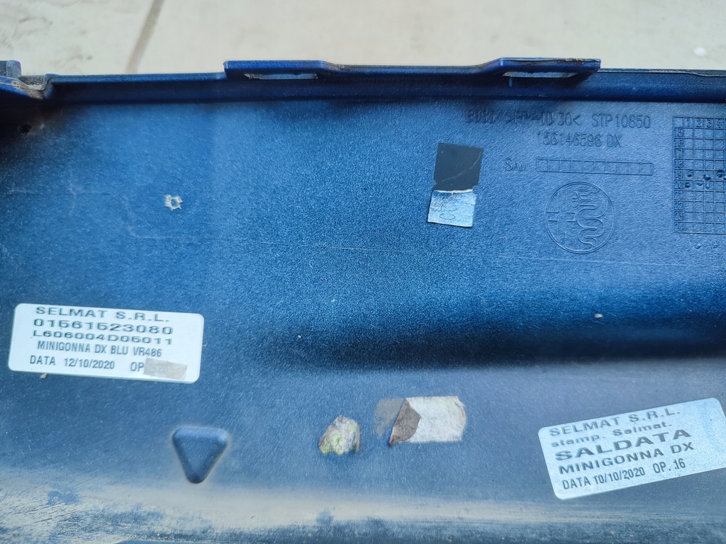 фото №5, Alfa romeo stelvio veloce молдинг порог правый 100% оригинал