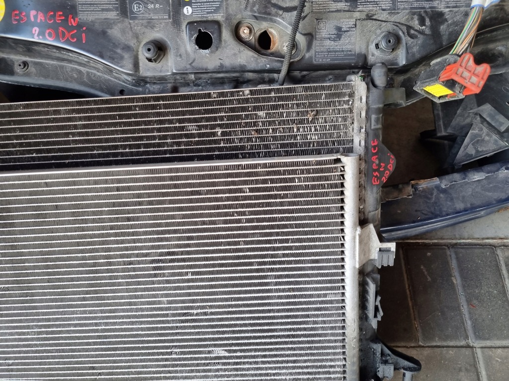 фото №8, Espace iv lift pas передній радіатор 2.0 cdi