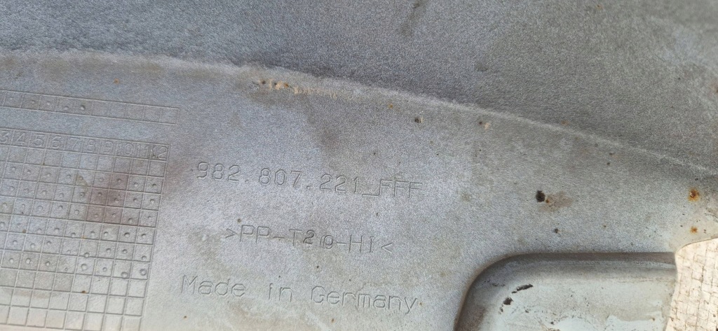 Porsche boxster / cayman 982 16-19 бампер перед spr pdc оригинал Доставка