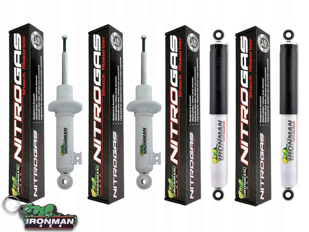 Купити Амортизатори набір +2 cale fiat fullback ironman