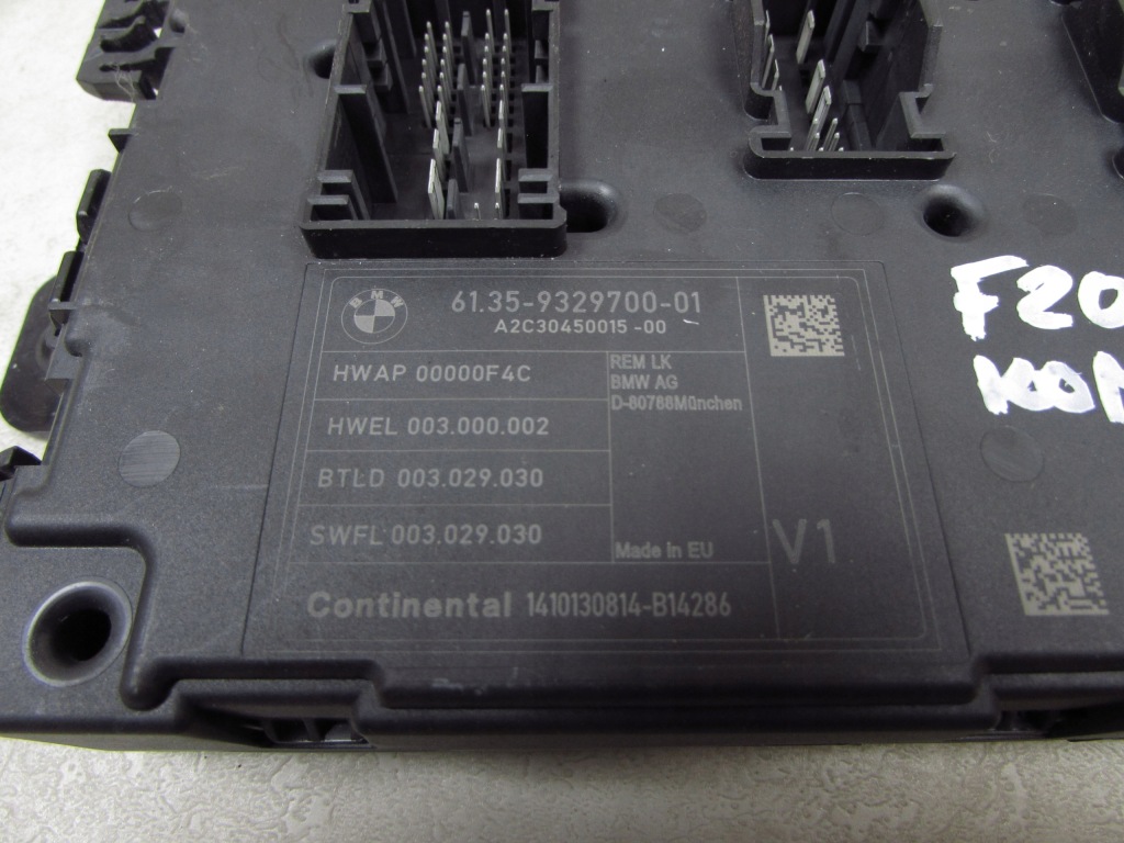 фото №8, Bmw serii 1 f20 f21 f30 модуль блок управления комфорта 9329700 61.35-9329700