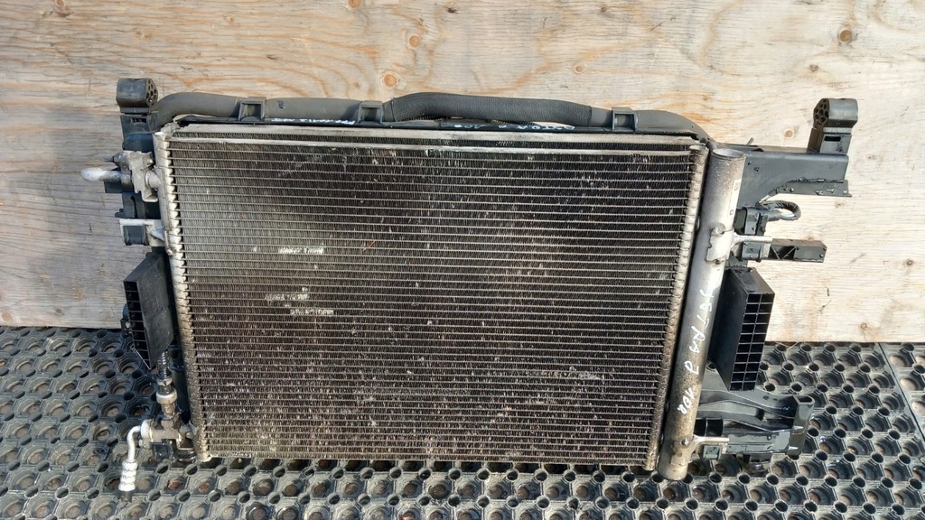 фото №6, Opel astra j 1.7 радіатор вентилятор комплект