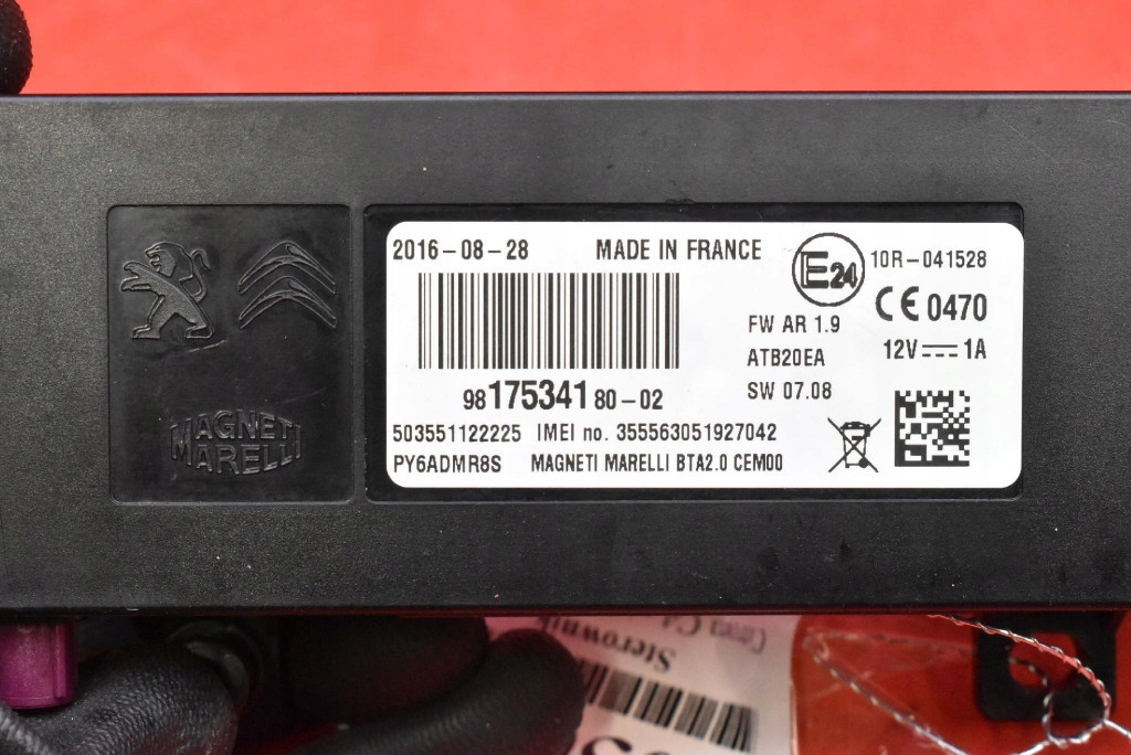 Блок управления модуль bluetooth 9817534180 citroen c4 picasso 2 ii рестайлинг  16-18 с Разборки