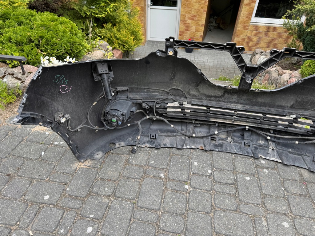 фото №7, Renault kadjar 15- бампер передній оригінал омивачі