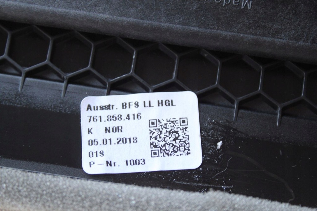 фото №8, Молдинг решётка обдув vw touareg iii 761858416