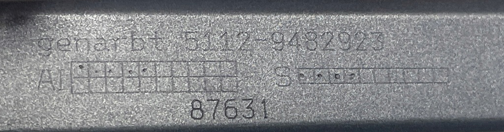 фото №11, Bmw ix i20 21- ліва молдинг бампера задня 9482923