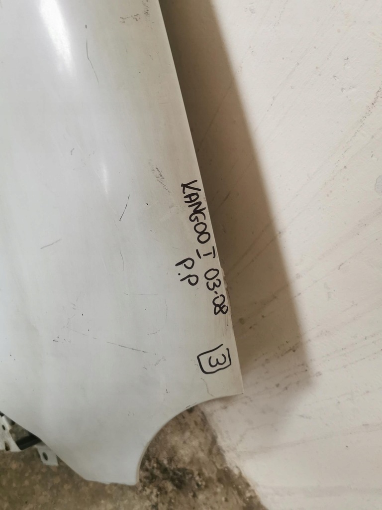 фото №11, Крыло правый перед renault kangoo i lift 03-08