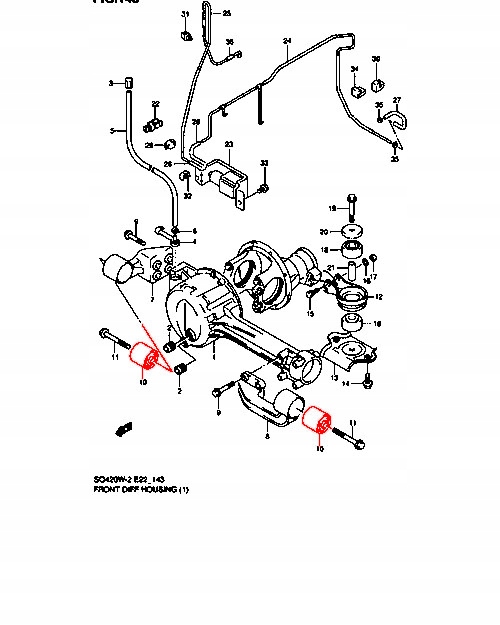 фото №10, Febest szab-010 підшипниковий вузол, механізм диференціал