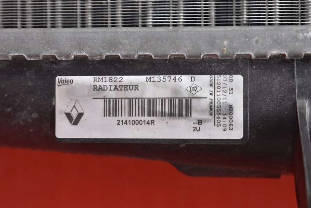 Купить Радиатор воды 214100014r renault megane scenic 3 3 1.6 16v 110 km 09-12