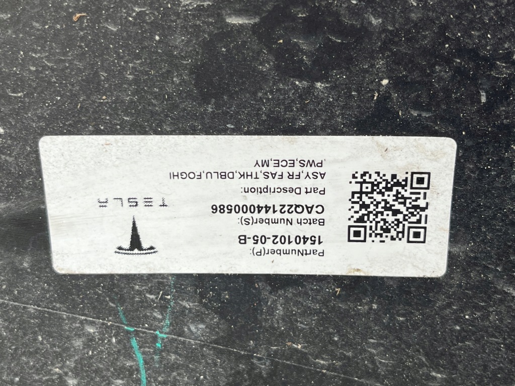 фото №15, Бампер передний tesla model y решётка электропроводка