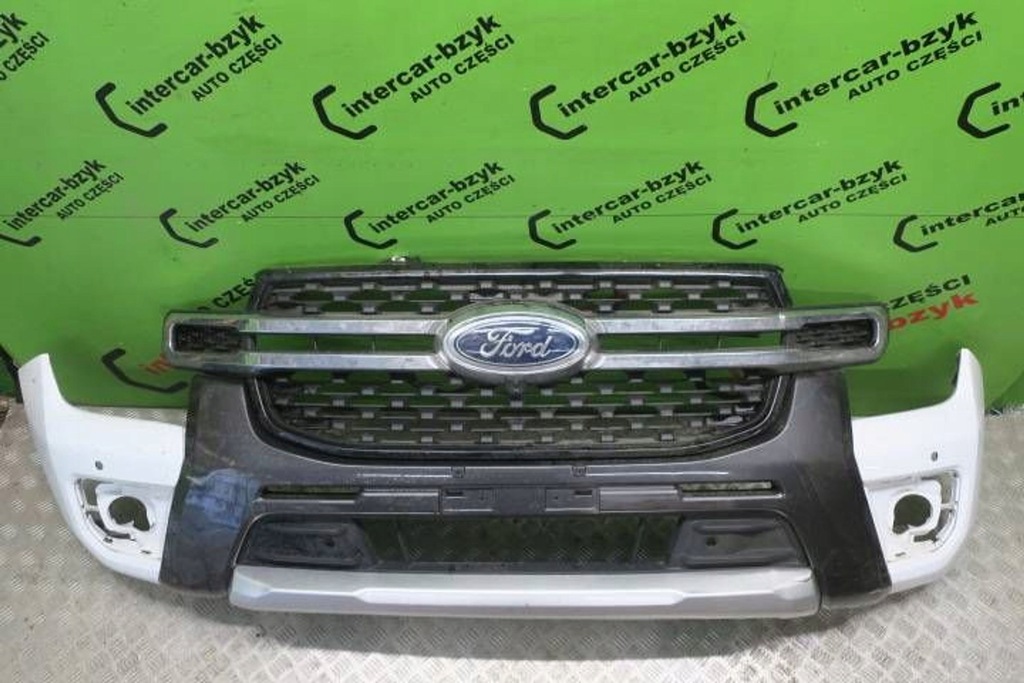 фото №7, Ford ranger iv 2022 2023 решітка радіатора радар бампер передній