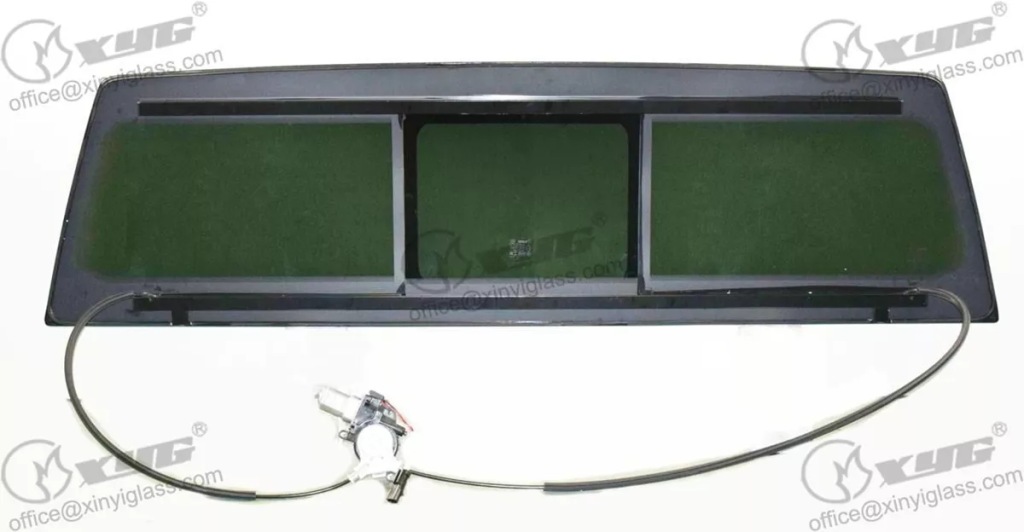 фото №1, Скло задня dodge ram 2019- тонована з віконце