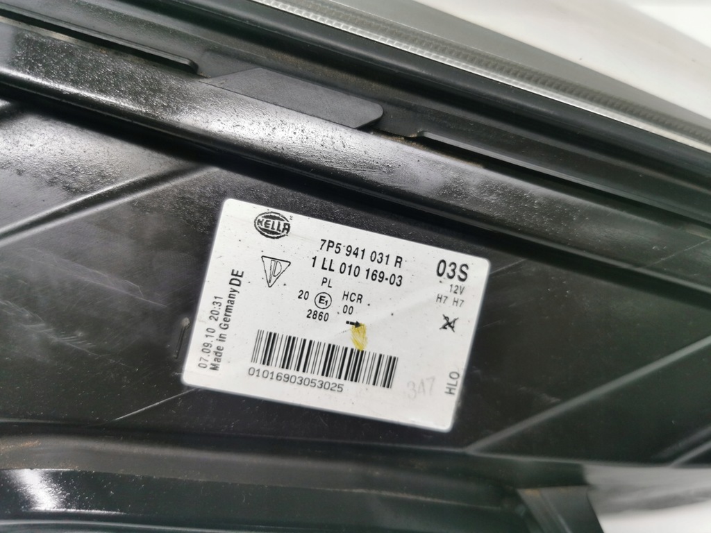 фото №8, Лампы лампа левая правая перед porsche cayenne ii 7p5941031r