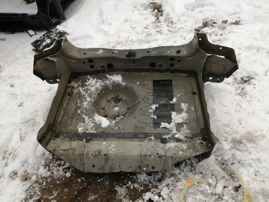 фото №1, Pas задня задній підлога багажника піддон renault clio iii hb