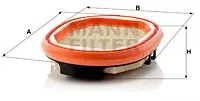 Купити Mann-filter cf 2530 фільтр повітря вторинного