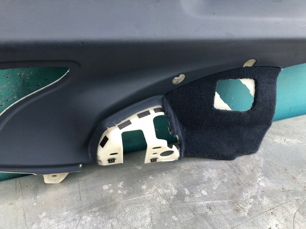 фото №4, Panamera 970 обивка защита стойка левая granat