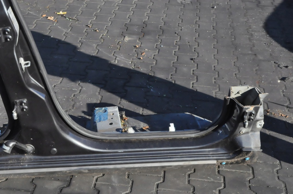 фото №4, Fiat 500l блок двигателя порог правый