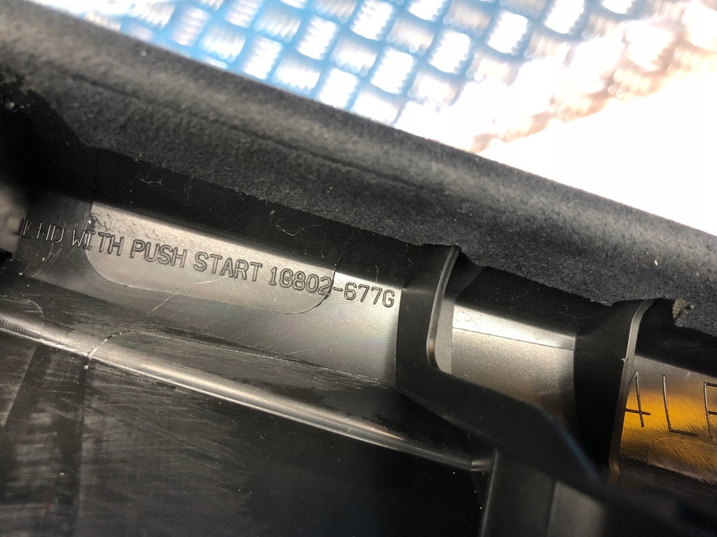 фото №5, Toyota rav4 iv рамка dekor панелі консолі шкіра