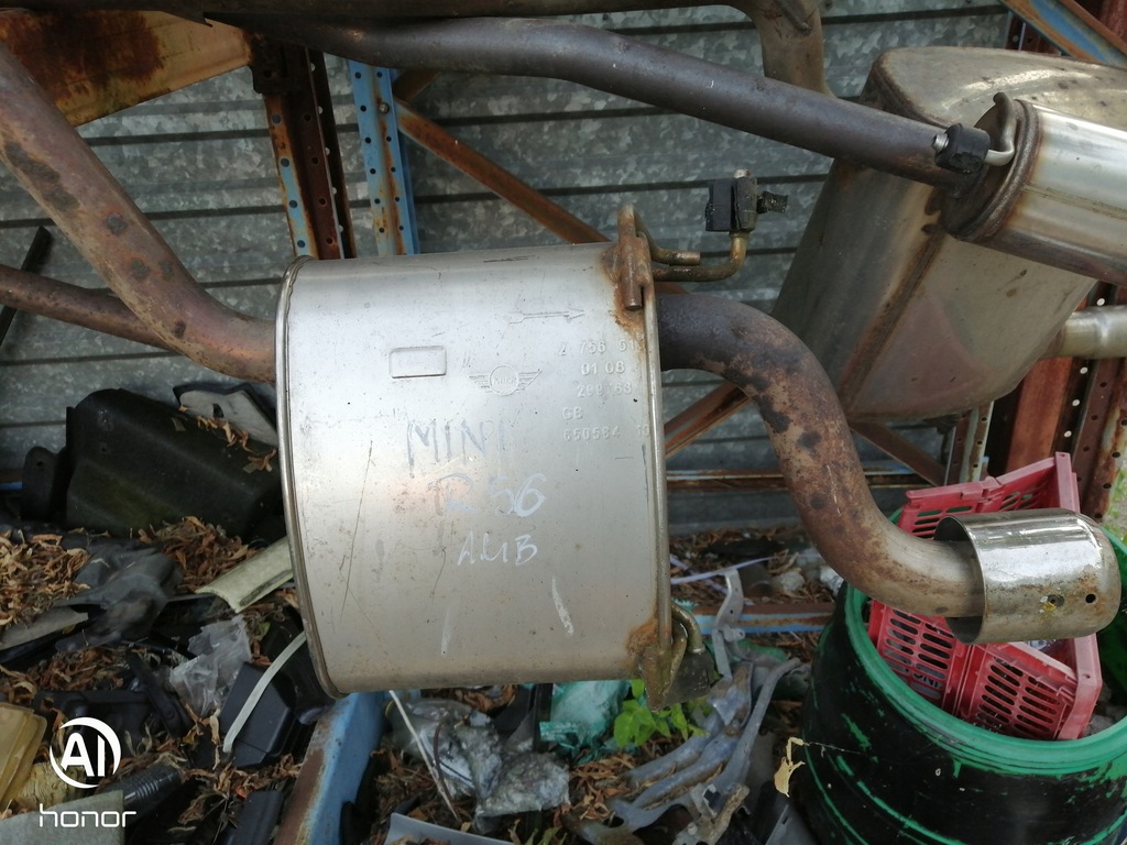 фото №1, Выхлоп гаситель конечный mini cooper r56 1.4 b