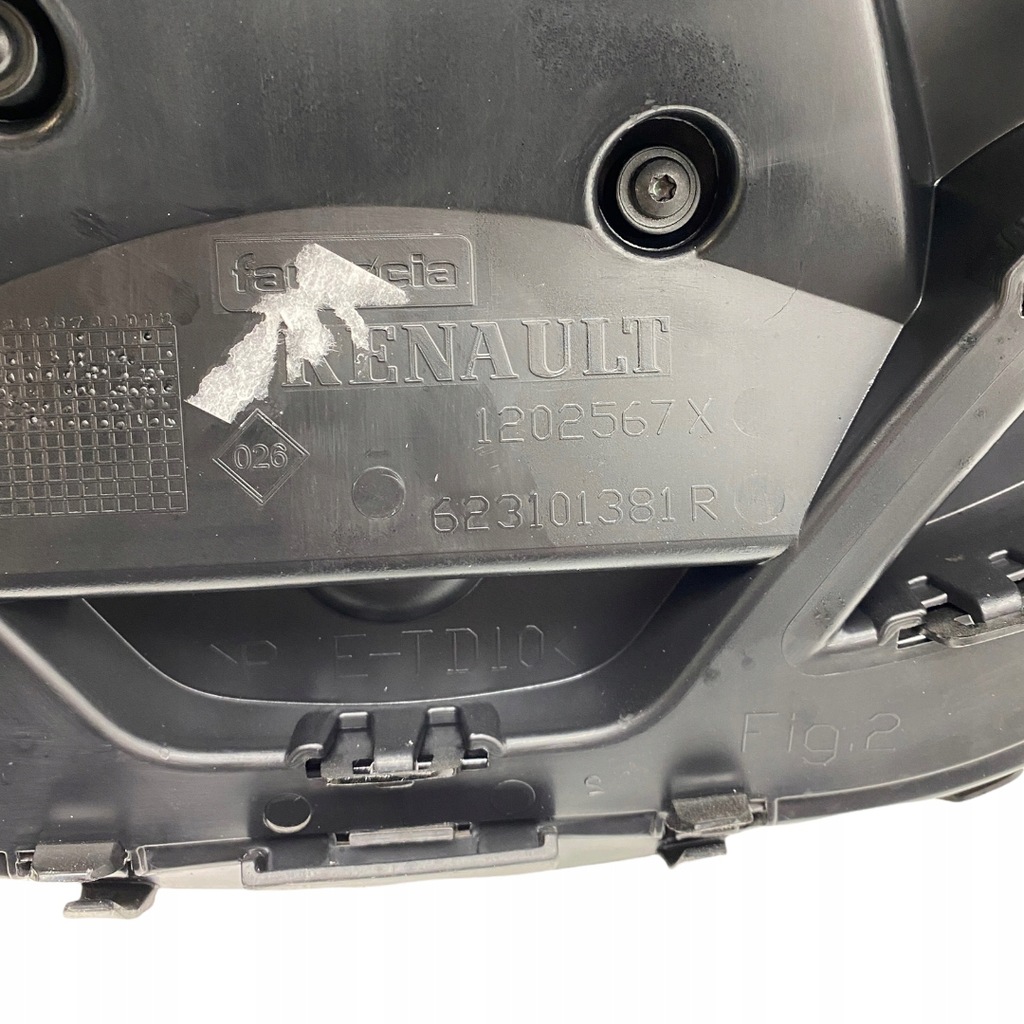 фото №12, Решітка радіатора решітка радіатора renault kangoo ii lift 623101381r