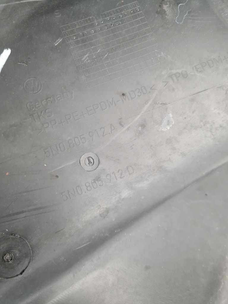 Vw tiguan i подкрылок правый перед 5n0805912 Доставка