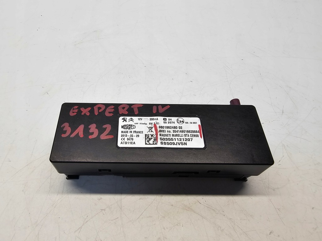 фото №1, Модуль блок керування sos expert jumpy proace iv 16- #3132