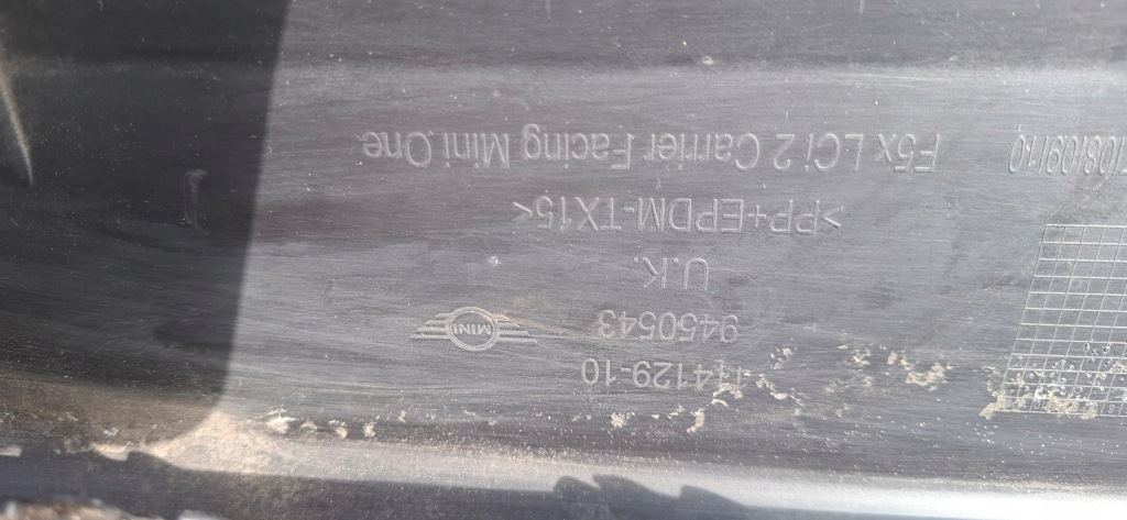 Mini cooper f56 f55 lci lift 21- бампер передний перед 9450543 114129-10 Оригинал