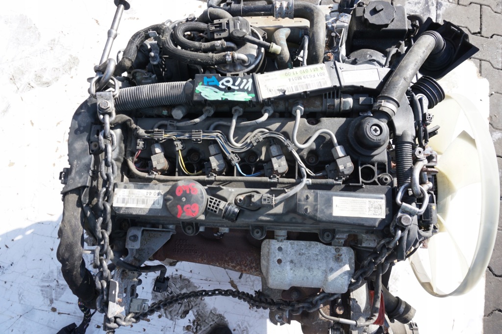 фото №6, Двигатель 651940 651 940 mercedes vito ii 2 w639 2.2 cdi kompletny 89 tys km