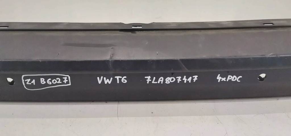 фото №6, Vw t6.1 t6 lift multivan 2015-21 бампер задній задня 7la807417