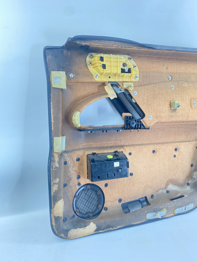 фото №11, Обшивка двері лівий задній задня mercedes w140 se чорний комплект bdb