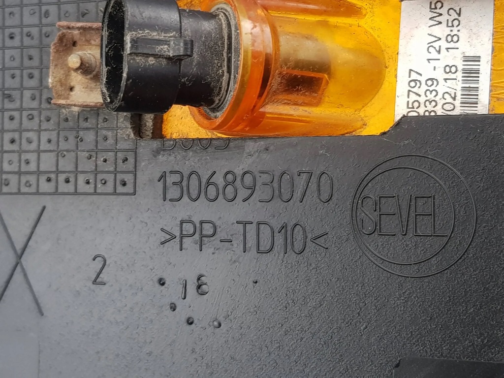 фото №10, Молдинг накладка боковая правый bok fiat ducato jumper boxer 1306893070