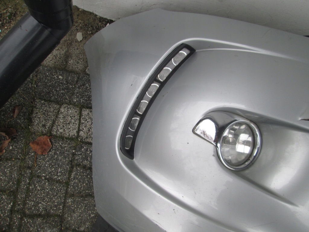 фото №16, Бампер передний kompletny citroen ds3 2009-16 серебристый