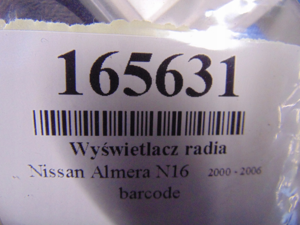 фото №6, Nissan almera n16 lift wiświetlacz радио 18090bn800a