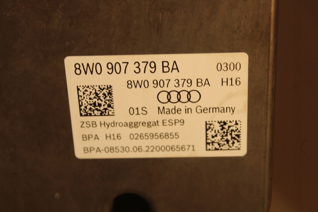 фото №6, Насос abs audi rs4 8w b9 lift 8w0614517ba