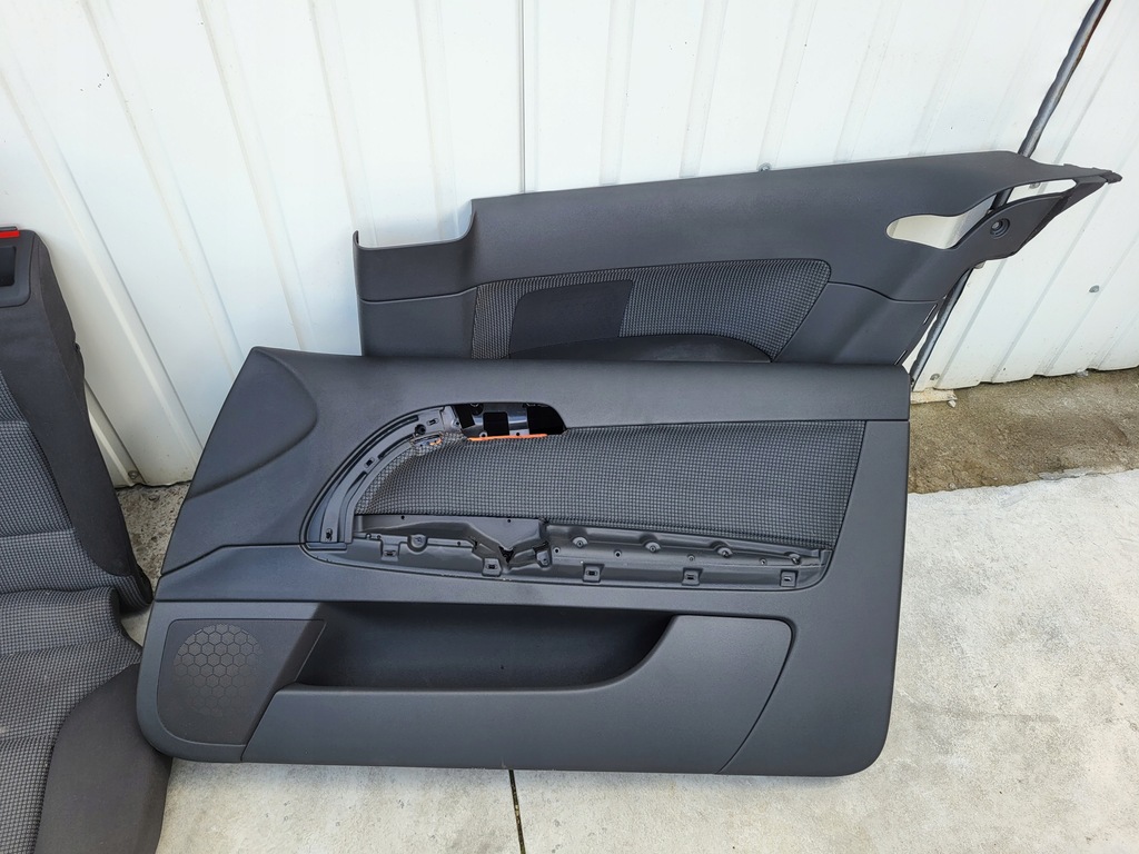 фото №7, Audi a3 8p 05r 3d сидіння сидіння лівий правий заднє сидіння обшивки оббивка