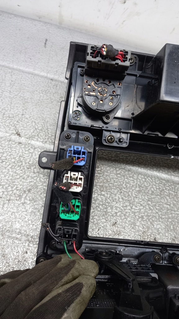 фото №6, Панель середній кондиціонера kia carnival ii 02r 2.9td