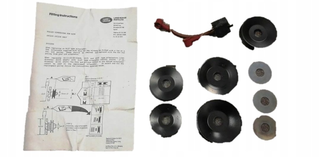 Купить Land rover stc233 stc234 набор генератора