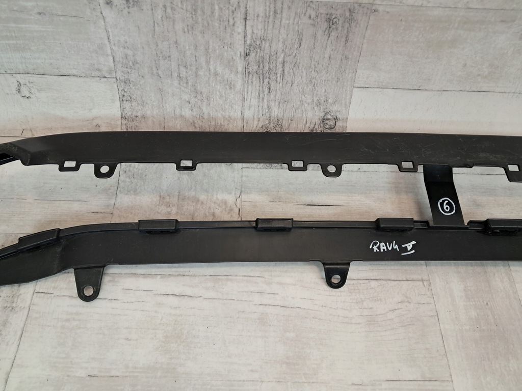 фото №11, Toyota rav4 v накладка спойлер бампера перед передняя