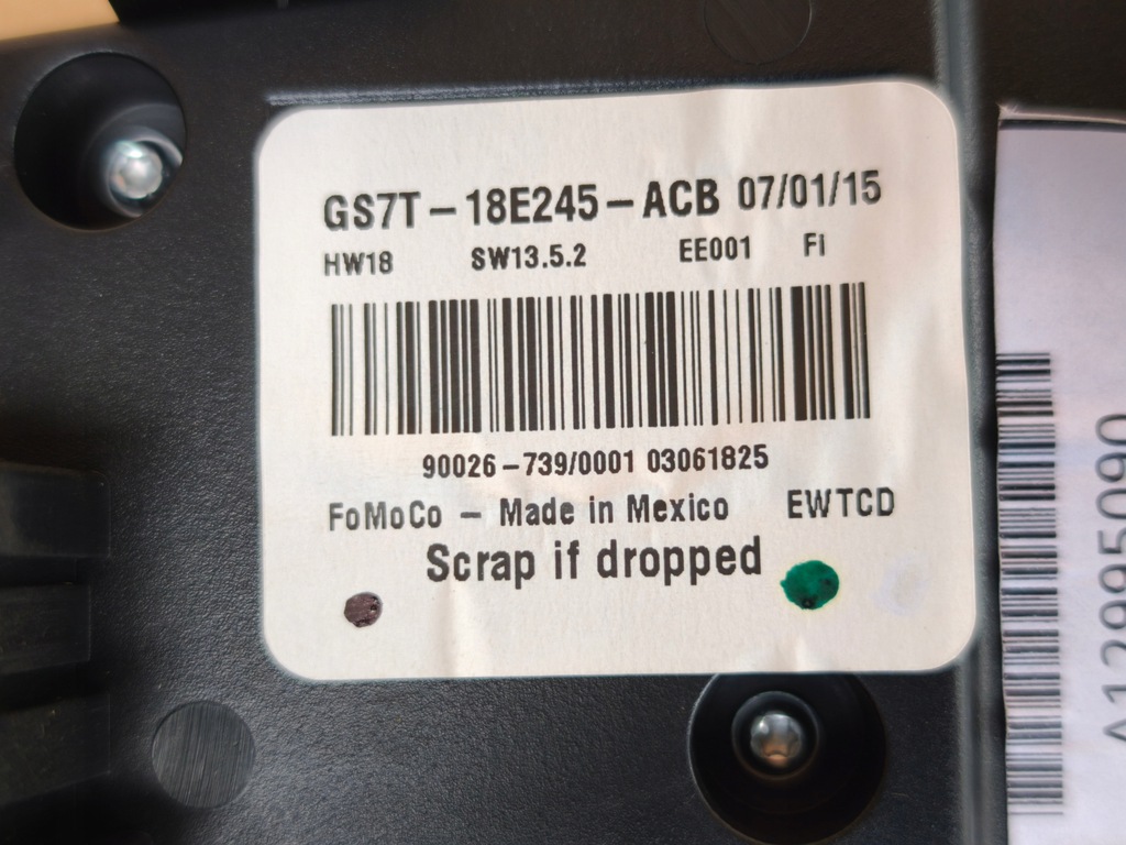 фото №7, Ford mondeo mk5 2.0 tdci панель керування рамка радіо кондиціонера