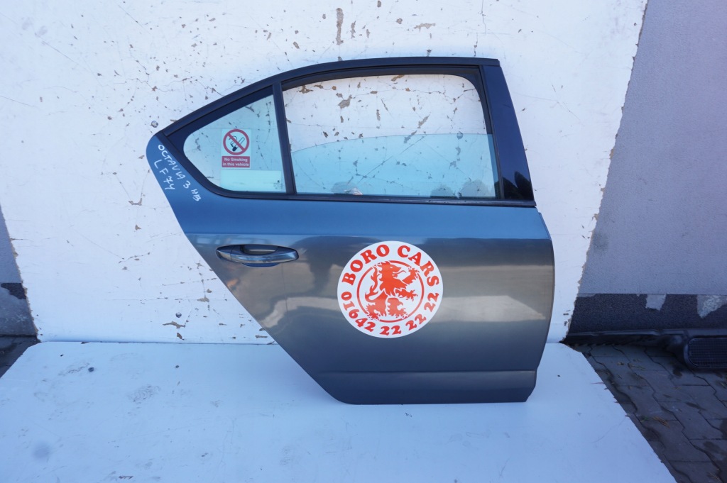 фото №1, Дверь правый задняя skoda octavia 3 iii хэтчбек lf7y