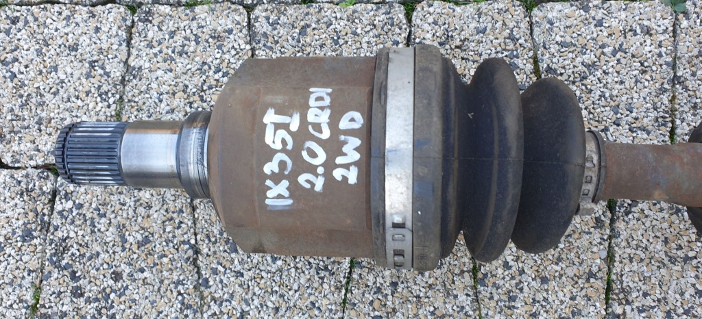 фото №3, Hyundai ix35 2.0crdi 2wd привідний вал ліва перед оригінал