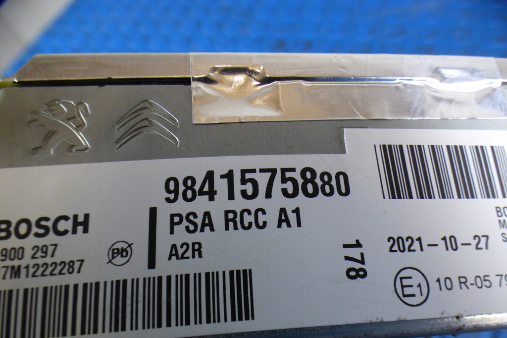 фото №10, Радіо навігація stbdb 9841575880 toyota proace combo e rifter partner iv