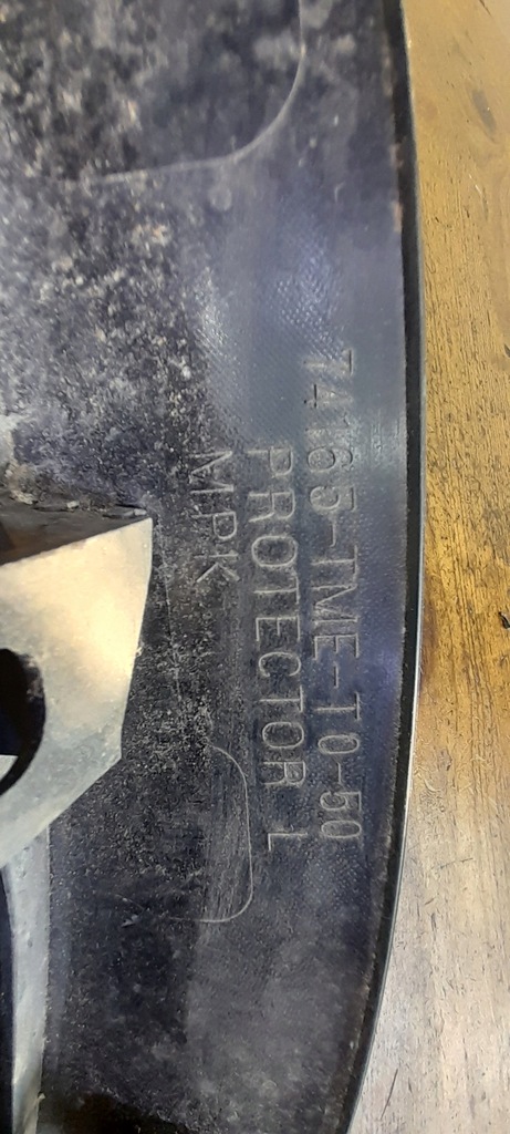 фото №6, Honda cr-v молдинг подкрылок наружное левый перед