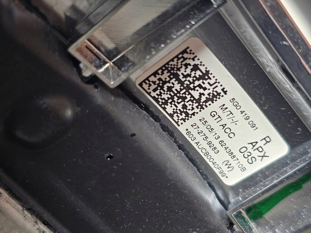 фото №13, Воздуховод кожаный мультифункция лепестки переключения vw passat b8 golf vii gti r