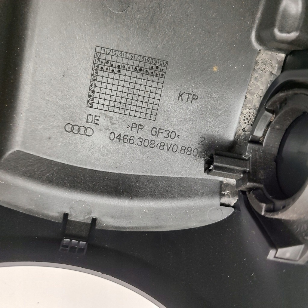 фото №7, Audi a3 s3 8v 2018 елементи обшивка колонки кермового