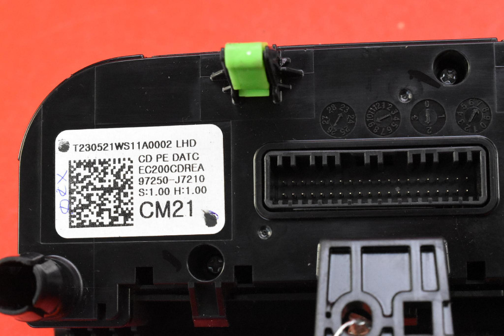 фото №9, Панель управление обдув кондиционер 97250-j7210 kia ceed 3 iii proceed 18-