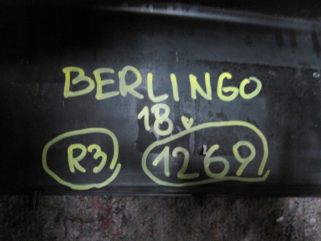 фото №10, Бампер задняя citroen berlingo 4 iv задняя задний